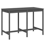 Vidaxl tuintafel 159,5x82,5x110 cm massief grenenhout grijs