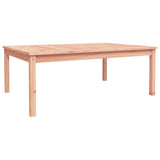 Vidaxl tuintafel 121x82,5x45 cm massief douglashout