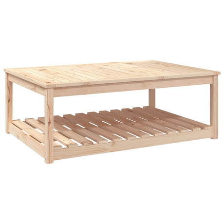 Vidaxl tuintafel 121x82,5x45 cm massief grenenhout