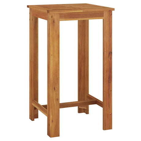 Vidaxl tuinbartafel 60x60x105 cm massief acaciahout