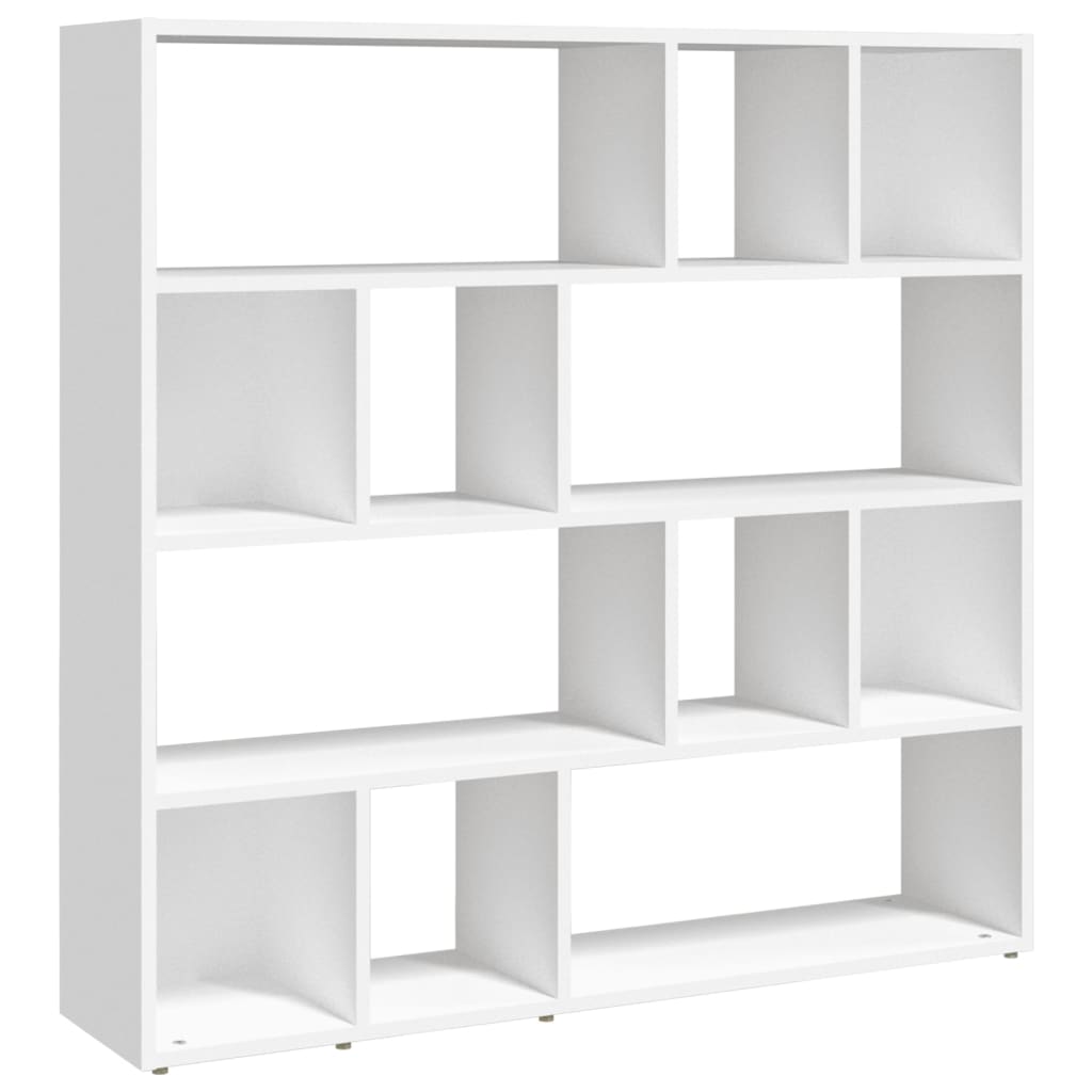 Vidaxl boekenkast kamerscherm 105x24x102 cm wit