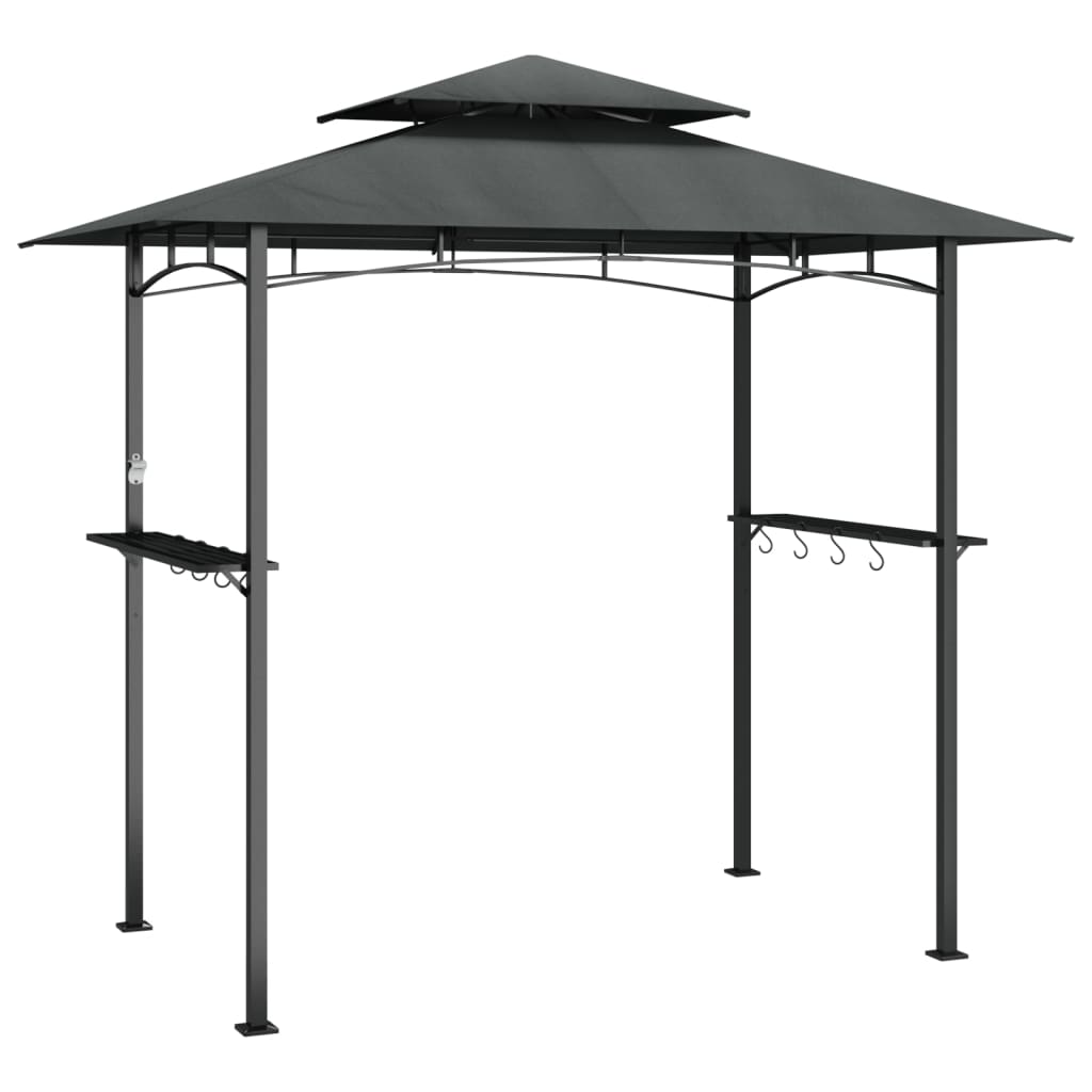 VidaXL barbecue covering 240x150x243 cm steel anthracite-colored