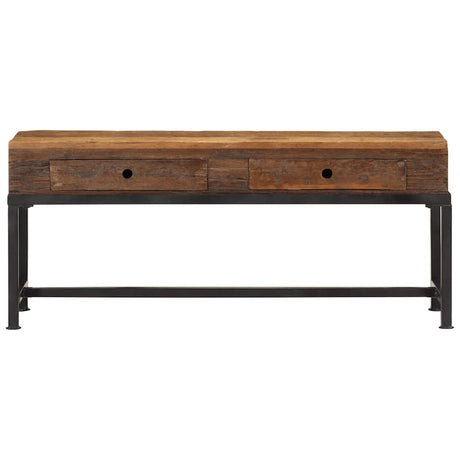 Vidaxl tv-meubel 110x30x46 cm massief gerecycled hout