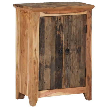 Vidaxl dressoir 55x33x75 cm massief acaciahout en gerecycled hout