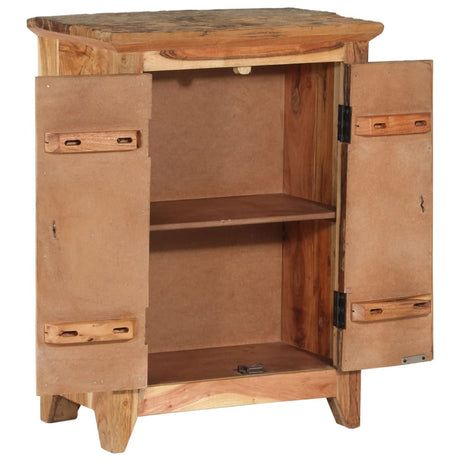 Vidaxl dressoir 55x33x75 cm massief acaciahout en gerecycled hout