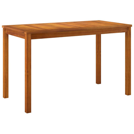 Vidaxl tuintafel 110x55x67 cm massief acaciahout