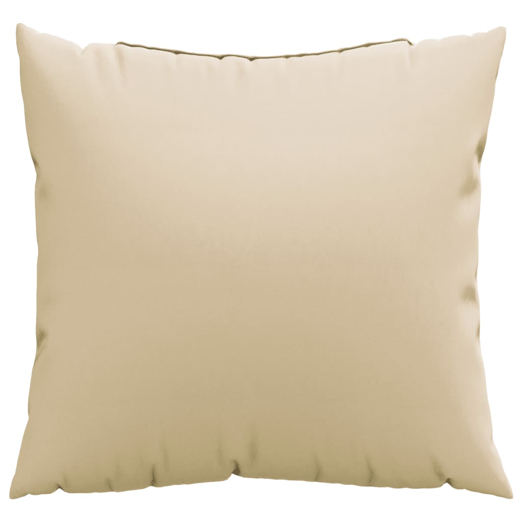 Vidaxl Bank cushions 4 st 40x40 cm Fabric Beige