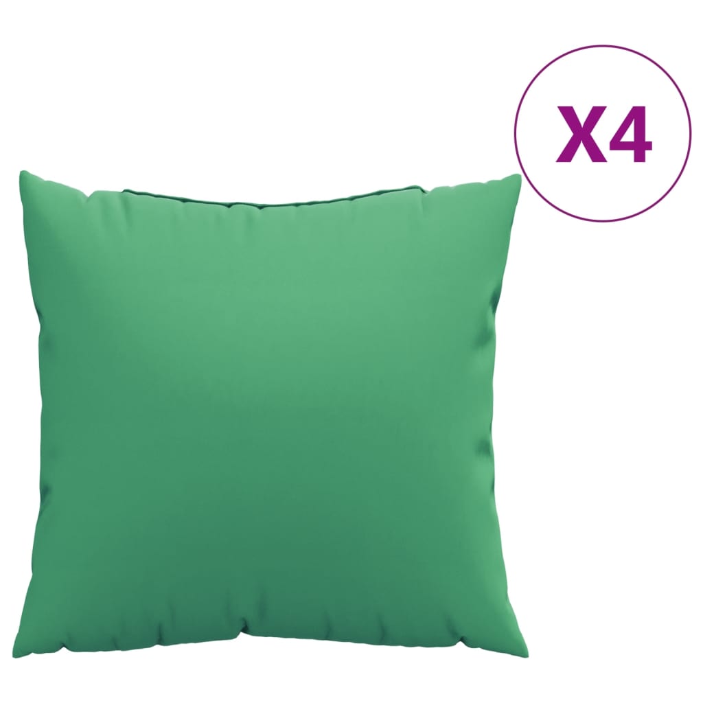 Vidaxl Sofa Puder 4 ST 40x40 cm stofgrøn