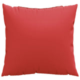 Vidaxl Sofa cushions 4 pcs 40x40 cm Fabric red