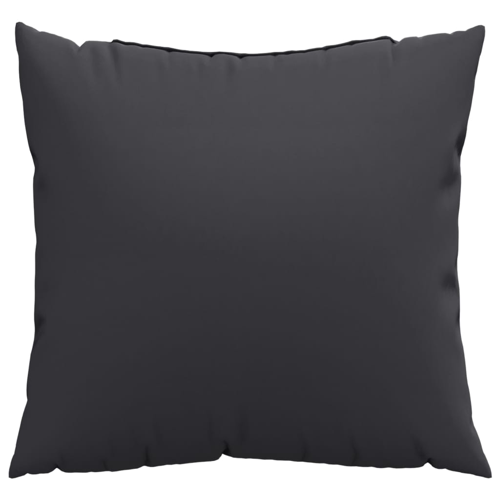 Coussins de canapé vidaxl 4 pcs 40x40 cm tissu noir