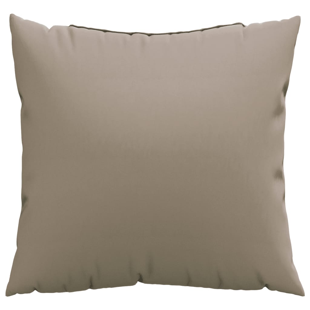 Vidaxl Sofa cushions 4 pcs 40x40 cm Fabric Taupe