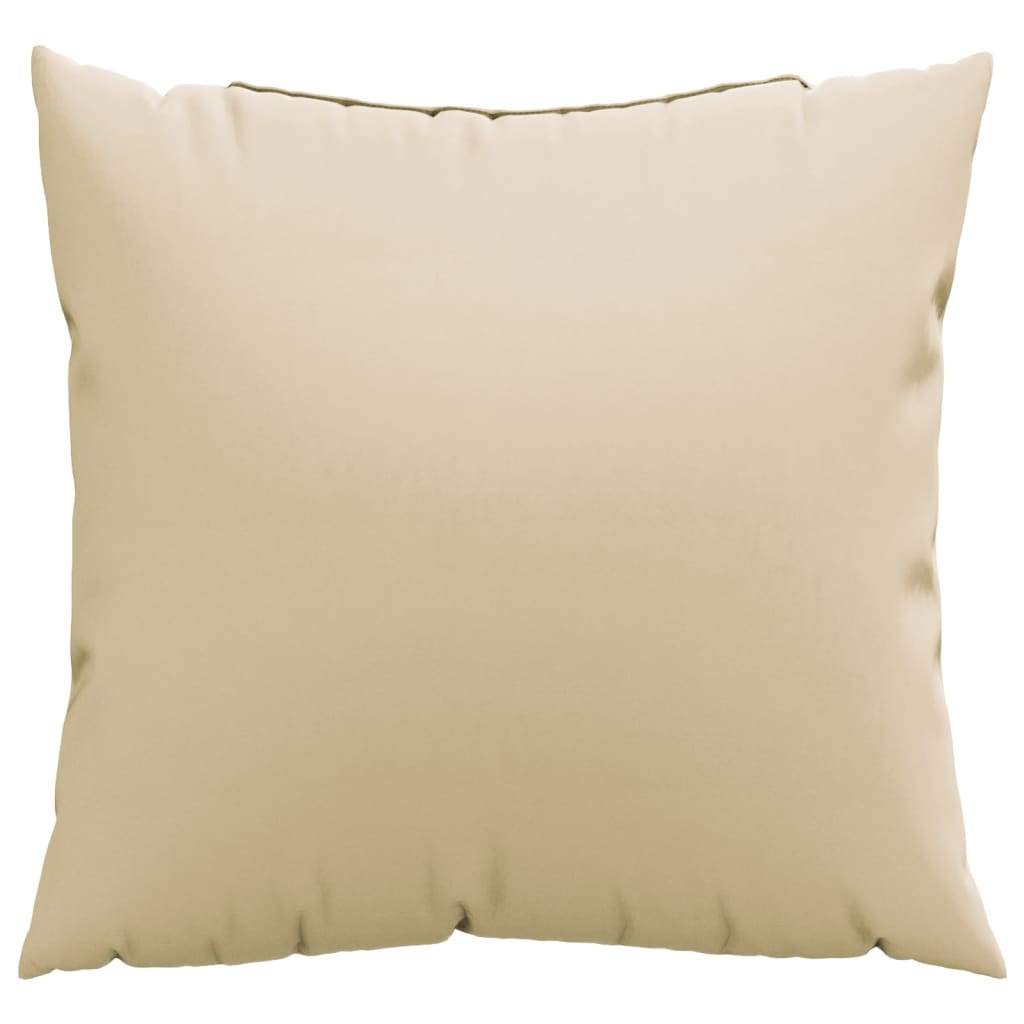 Vidaxl Bank cushions 4 st 50x50 cm Fabric Beige