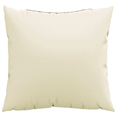 Vidaxl bankkussens 4 st 60x60 cm stof crèmekleurig