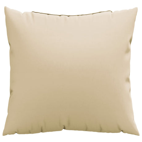 Vidaxl bankkussens 4 st 60x60 cm stof beige