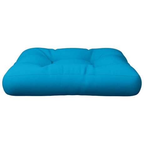 Vidaxl palletkussen 50x50x12 cm stof blauw