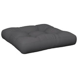 Vidaxl palletkussen 60x60x12 cm stof antracietkleurig
