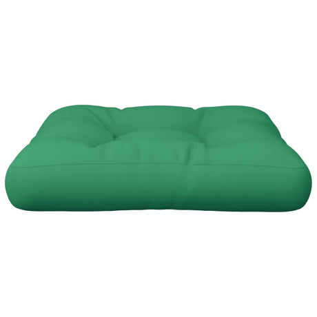Vidaxl palletkussen 60x60x12 cm stof groen