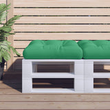 Vidaxl Pallet Cushion 60x60x12 CM tela verde