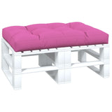 Vidaxl Palletpude 120x80x12 cm stofrosa