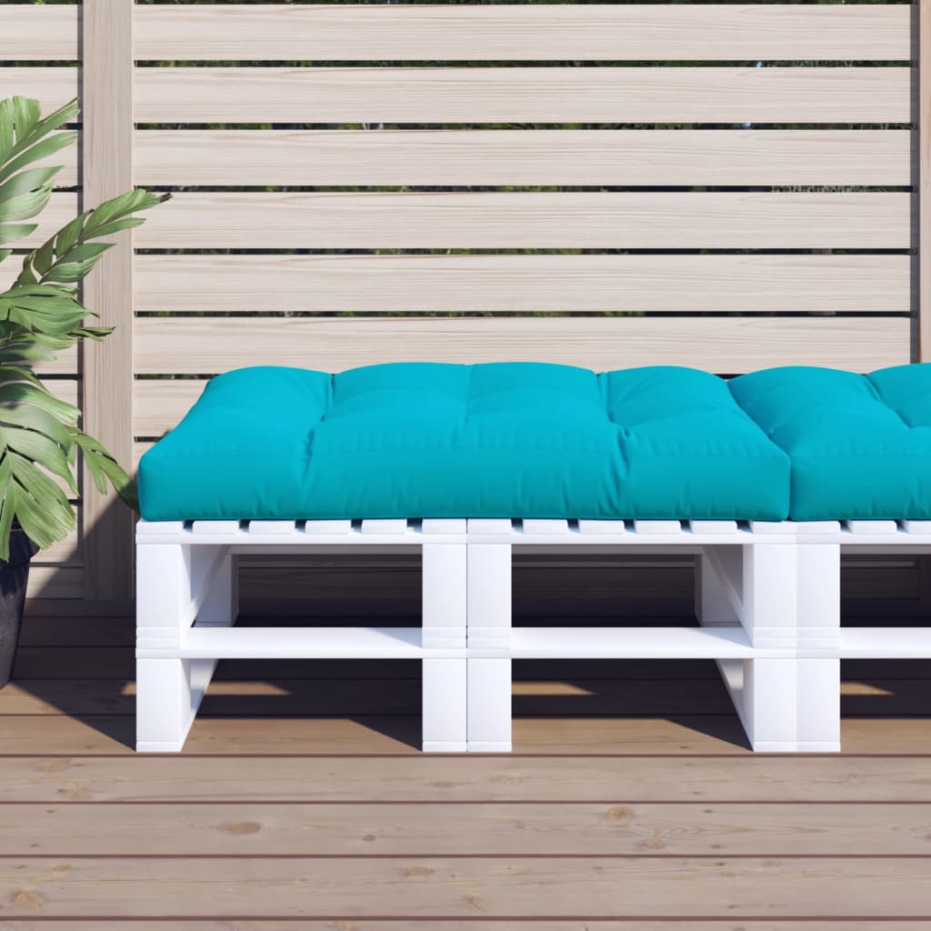 Vidaxl Pallet cushion 120x80x12 cm Fabric Turquoise