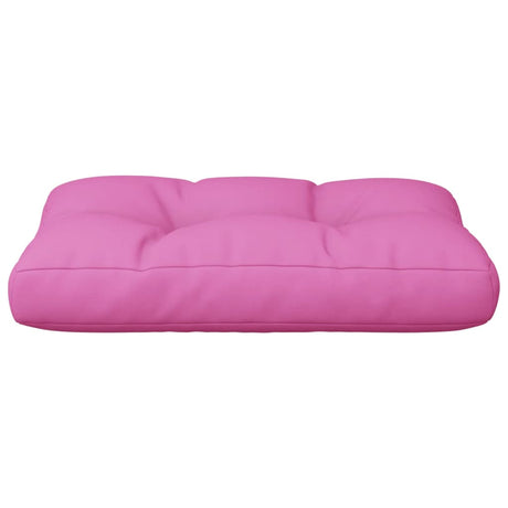 Vidaxl palletkussen 50x40x12 cm stof roze
