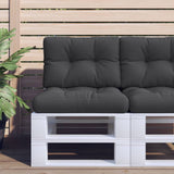 Vidaxl Pallet Cushion 60x40x12 CM tela negra