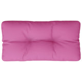 Vidaxl palletkussen 70x40x12 cm stof roze
