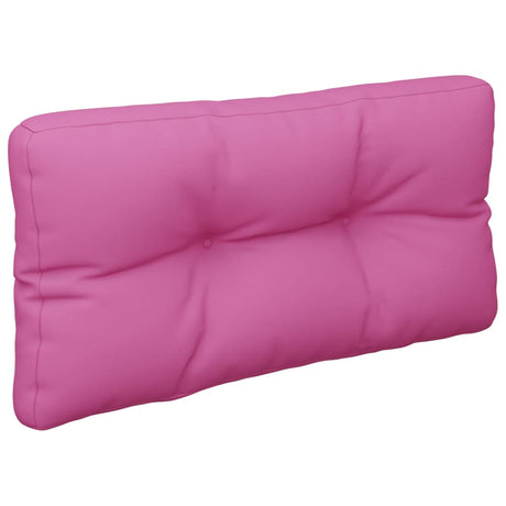 Vidaxl palletkussen 70x40x12 cm stof roze