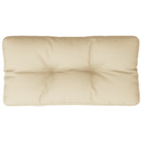 Vidaxl palletkussen 80x40x12 cm stof beige