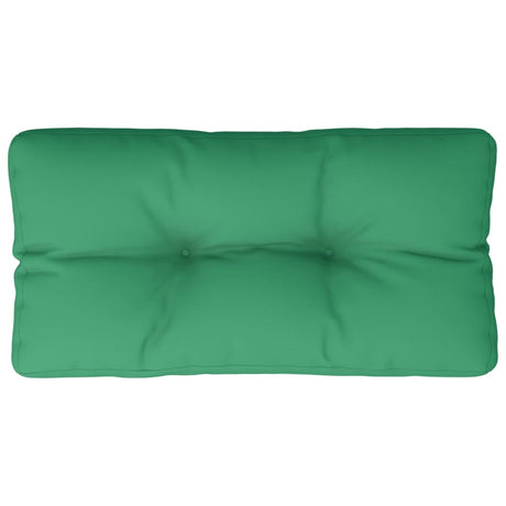 Vidaxl palletkussen 80x40x12 cm stof groen