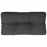 Vidaxl palletkussen 80x40x12 cm stof zwart