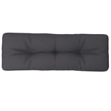 Vidaxl Pallet cushion 120x40x12 cm Fabric Anthracite -colored