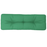 Vidaxl palletkussen 120x40x12 cm stof groen