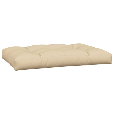 Vidaxl palletkussens 2 st stof beige