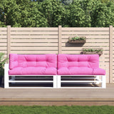 Vidaxl Pallet cushions 5 st fabric pink