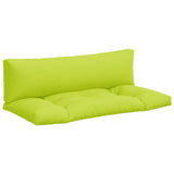 Vidaxl palletkussens 2 st stof felgroen