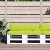 Vidaxl palletkussens 2 st stof felgroen