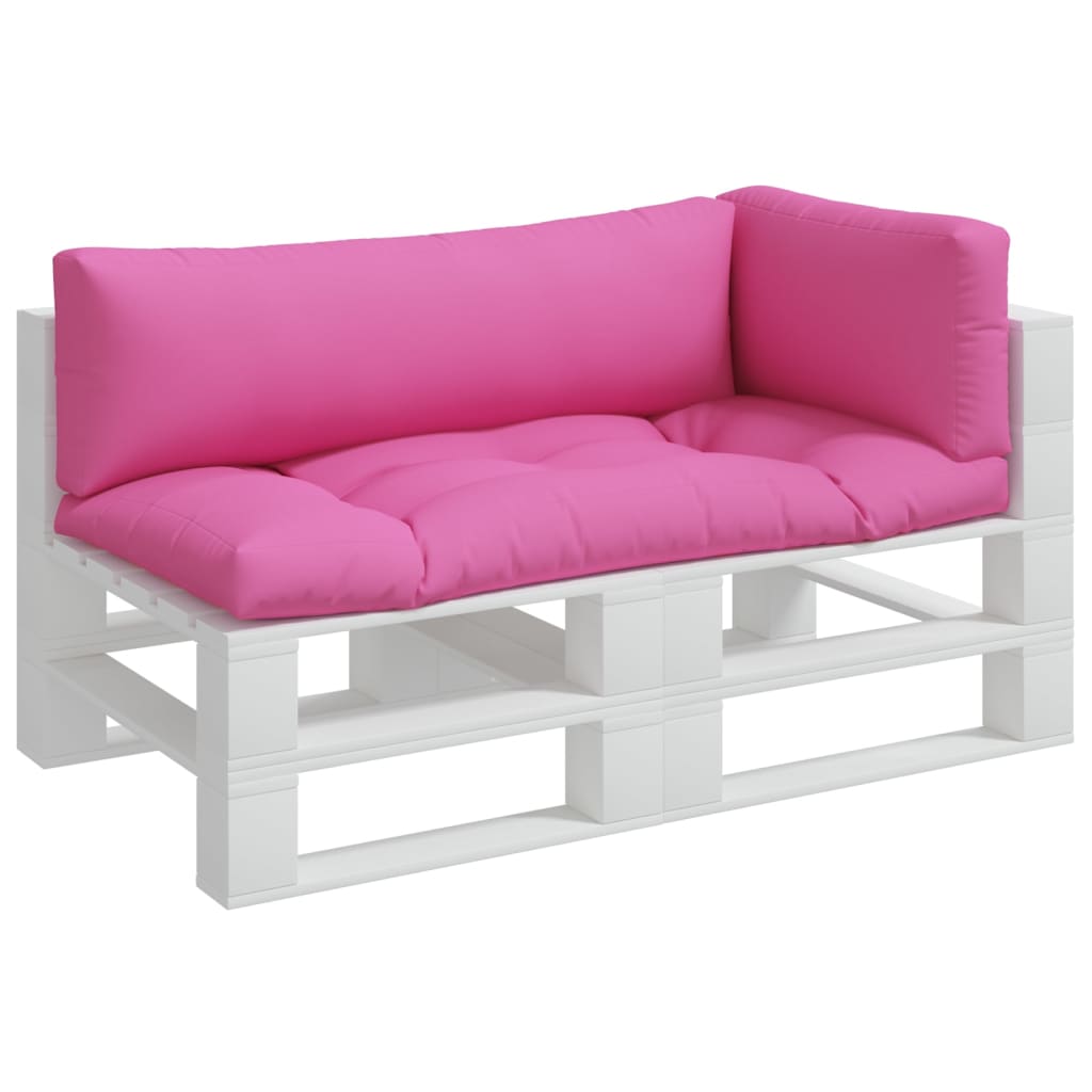 Vidaxl palletkussens 3 st oxford stof roze