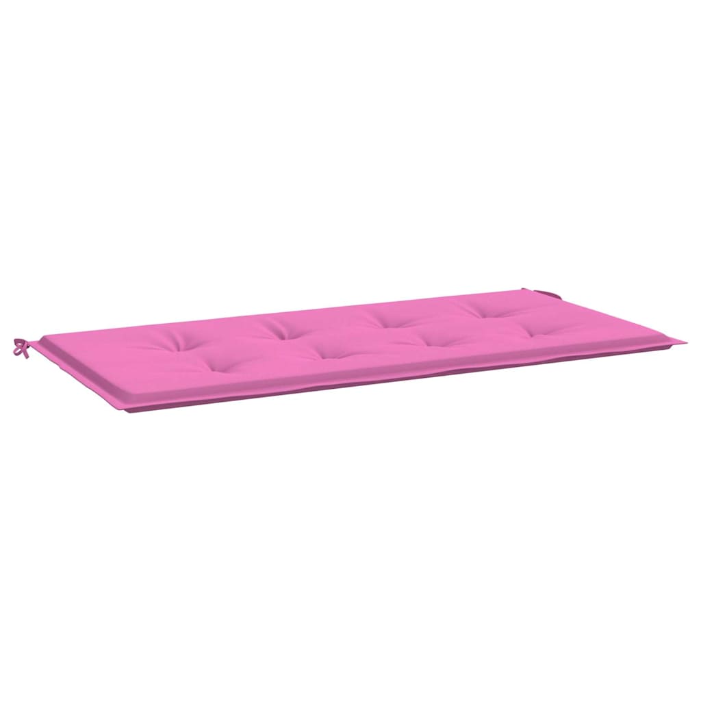 Vidaxl stoel pad effen roze 100 x 50 x 3 cm oxford stof