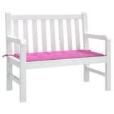 Vidaxl stoel pad effen roze 100 x 50 x 3 cm oxford stof