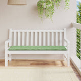 Vidaxl Garden Bench Kissen 150x50x3 cm Oxford Stoffblattmuster