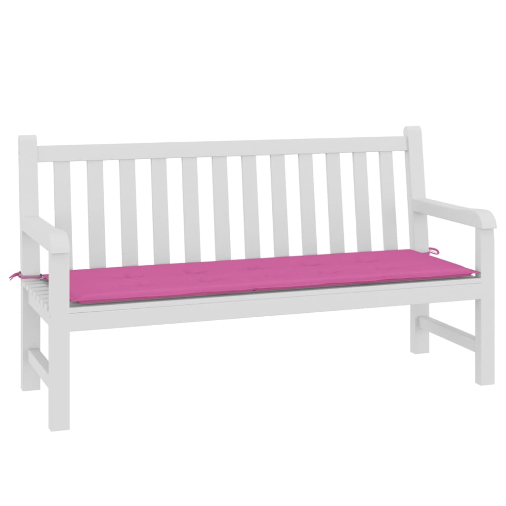 Vidaxl Garden Bench Cushion 150x50x3 cm Oxford Fabric Pink