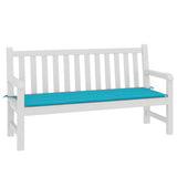 Vidaxl tuinbankkussen 150x50x3 cm oxford stof turquoise