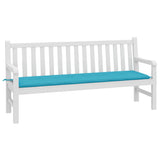 Vidaxl bankkussen effen turquoise 150 x 50 x 3 cm oxford stof