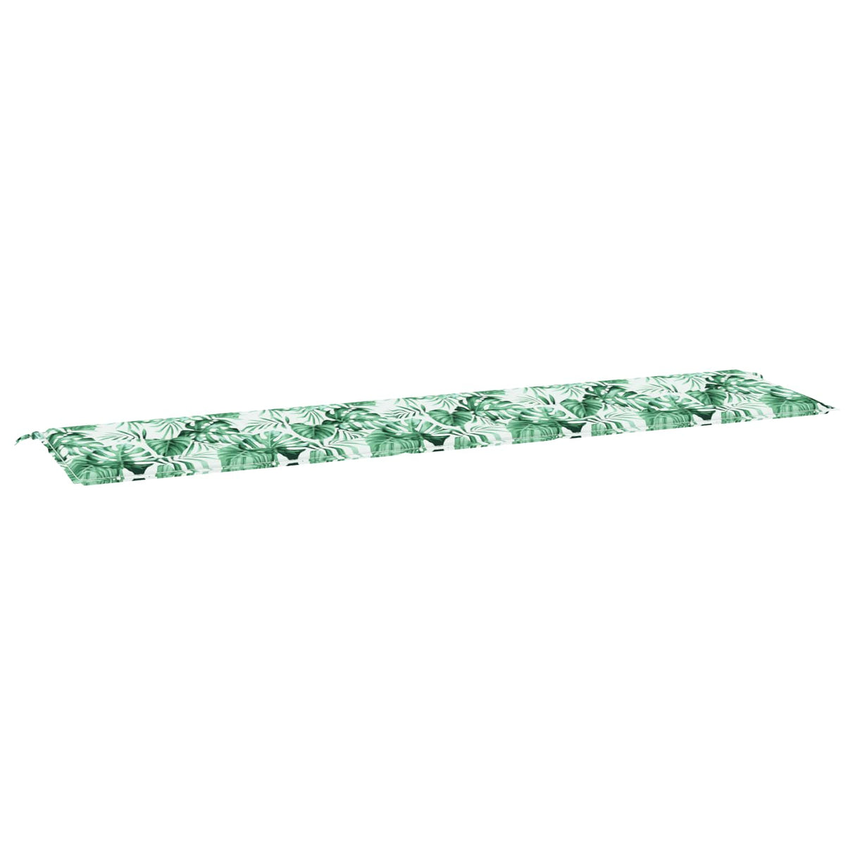 Vidaxl bankkussen blad bladpatroon 200 x 50 x 3 cm oxford stof