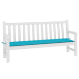 Vidaxl Garden Bench Poduszka 200x50x3 cm Turkus