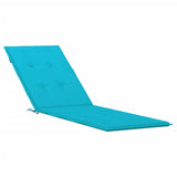 Coussin de chaise de patio vidaxl oxford tissu turquoise