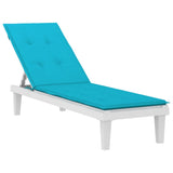 Coussin de chaise de patio vidaxl oxford tissu turquoise