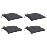 Vidaxl stoelkussens 4 st 40x40x7 cm oxford stof antracietkleurig