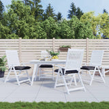 Vidaxl stoelkussens 4 st 40x40x7 cm oxford stof antracietkleurig